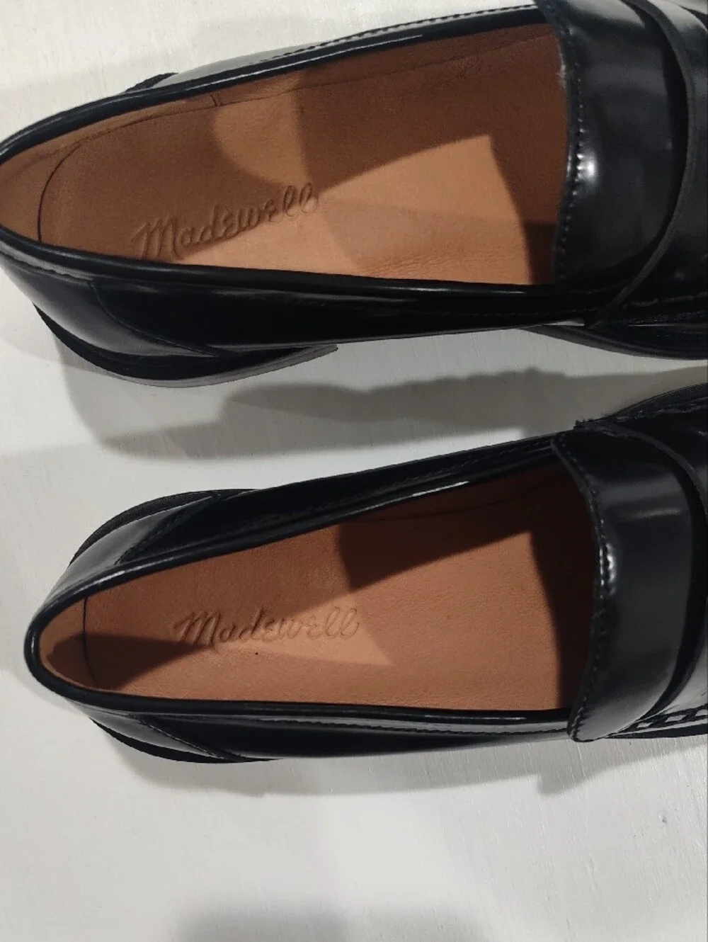 Madewell Vernon Loafer In Classic Black Size 10